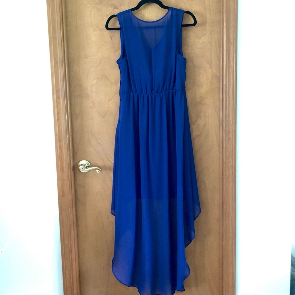 Blue High Low Dress Bisou Bisou - Picture 2 of 5